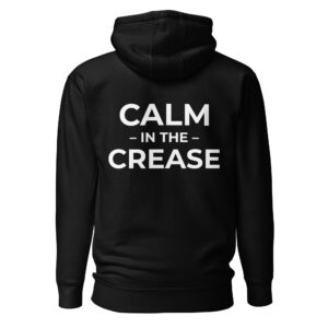 the calm symbol – light text (unisex hoodie)