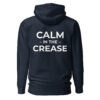 the calm symbol – light text (unisex hoodie)