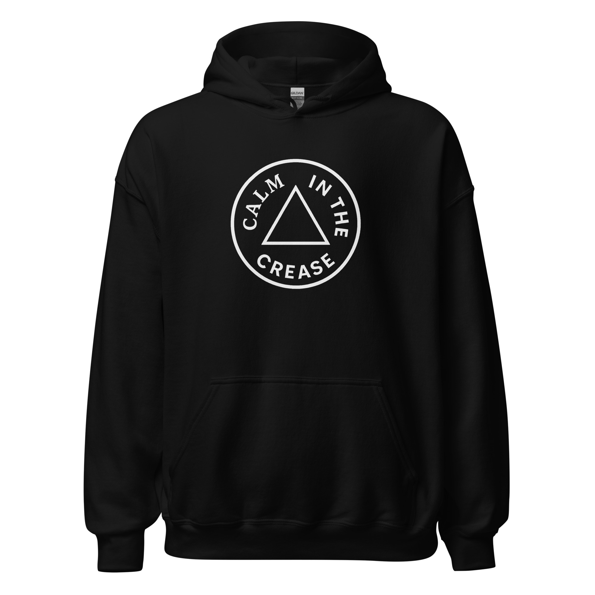the calm classic – light text (unisex hoodie)