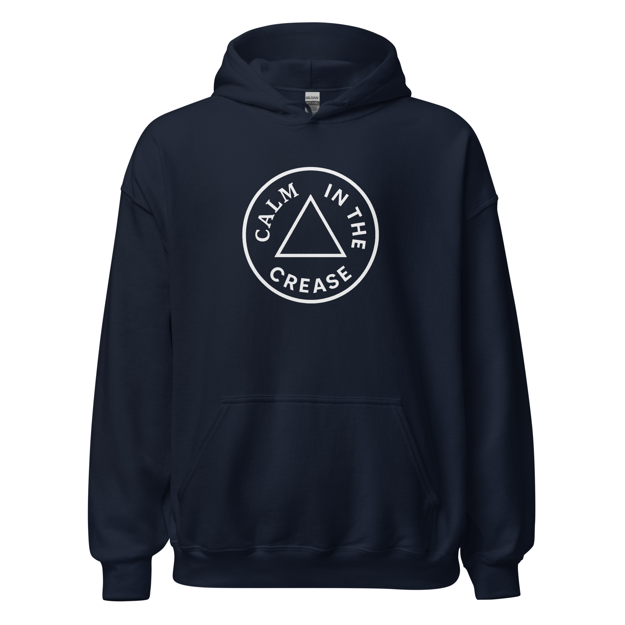 the calm classic – light text (unisex hoodie)