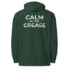 the calm symbol – green & cream (unisex midweight hoodie)