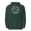 the calm starts with you – green & cream (unisex midweight hoodie)