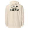 the calm symbol – cream & green (unisex midweight hoodie)