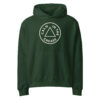 the calm starts with you – green & cream (oversized heavyweight hoodie)