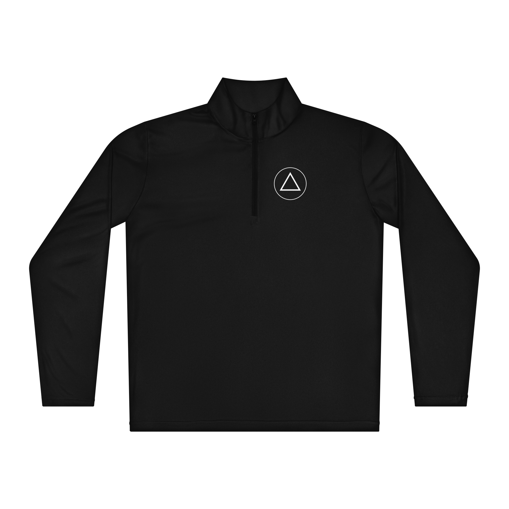 the calm symbol – lightweight quarter zip pullover