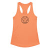 the calm classic women’s fitted racerback tank top