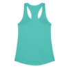 the calm classic women’s fitted racerback tank top