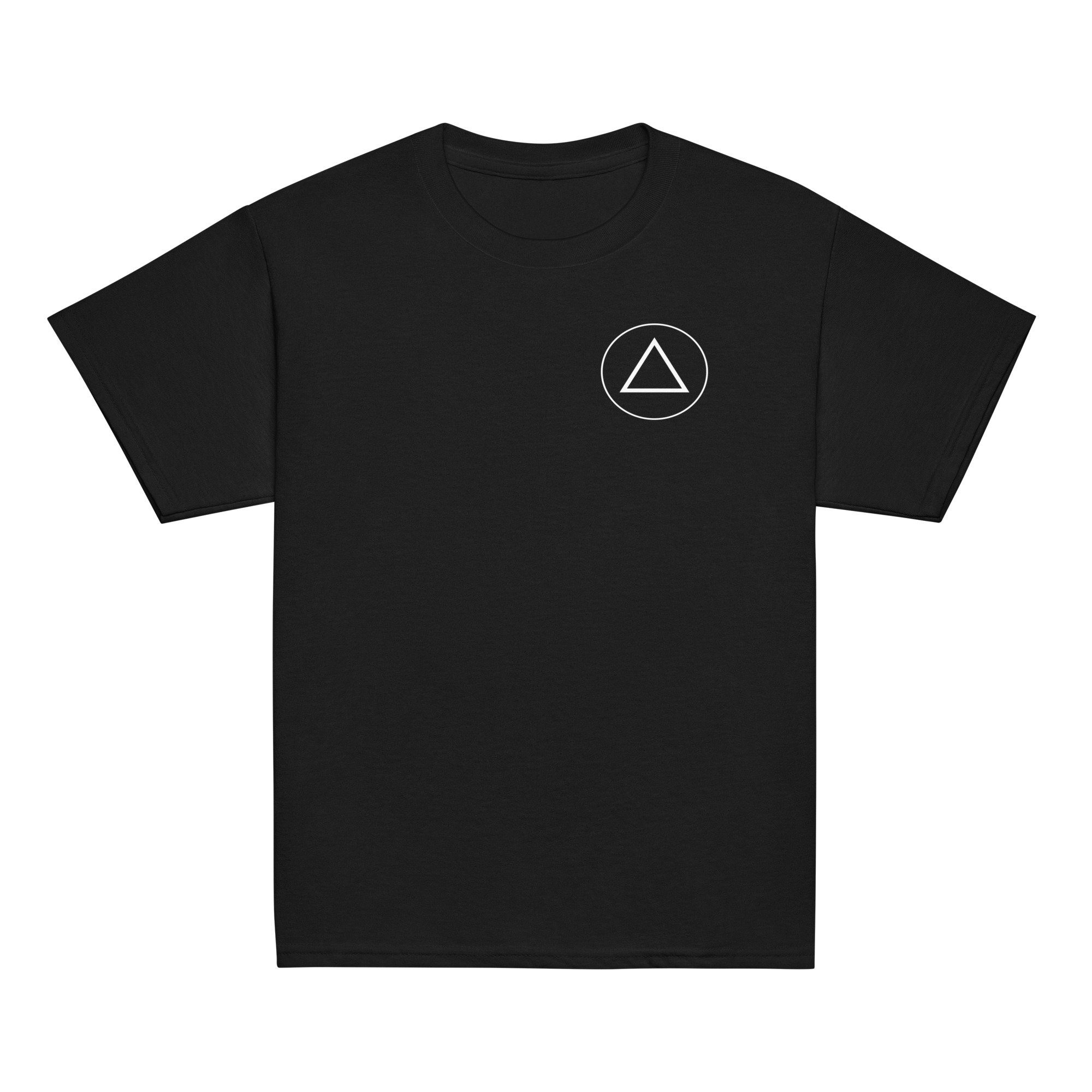the calm symbol – light text (youth classic tee)