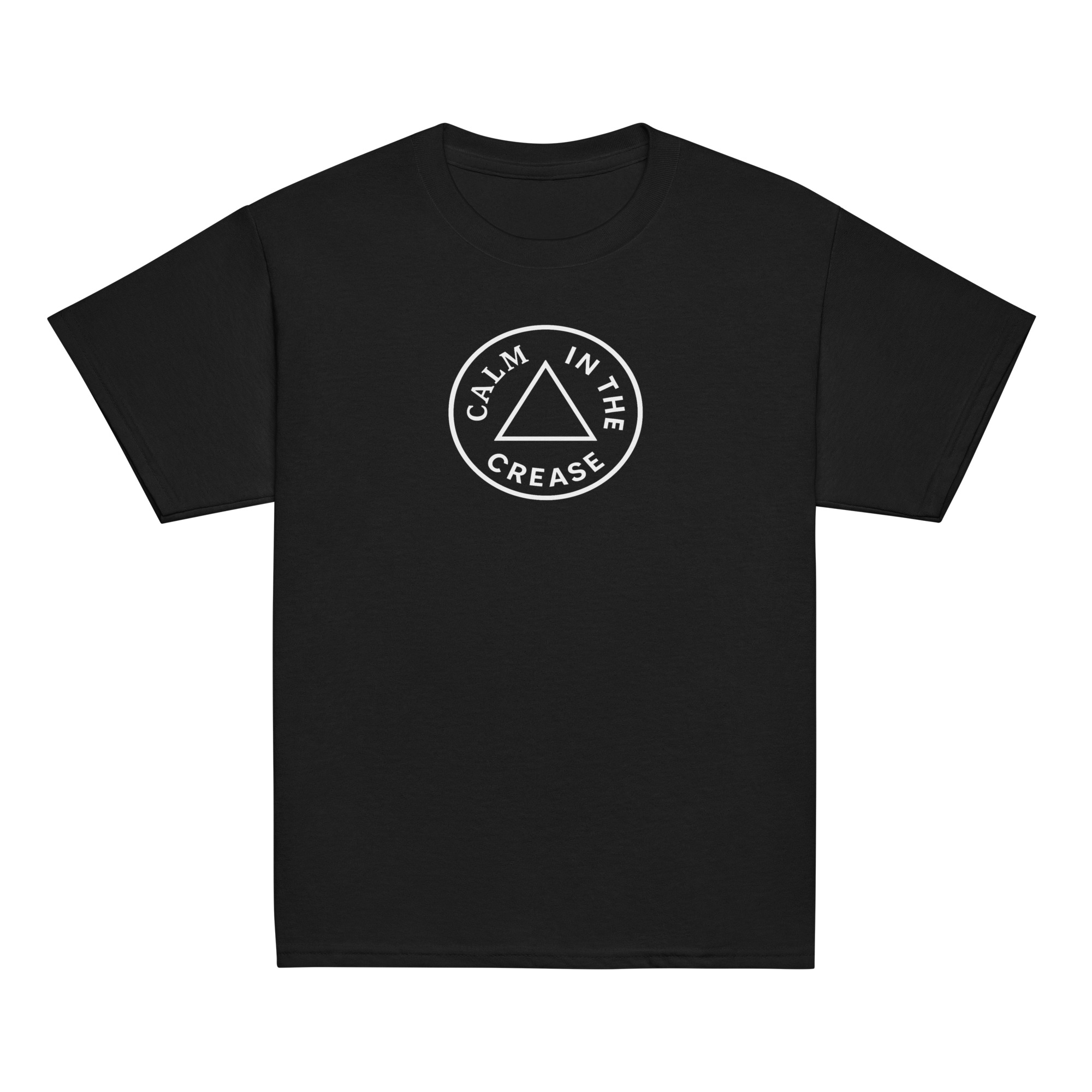 the calm starts with you – black (youth classic tee)