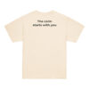 the calm starts with you – cream & green (youth classic tee)