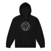 the calm classic – light text (youth heavy blend hoodie)