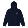 the calm symbol – light text (youth heavy blend hoodie)