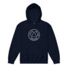the calm classic – light text (youth heavy blend hoodie)
